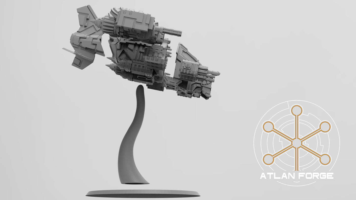 Thunderfury Gunship - Sci-Fi Wargaming Miniature