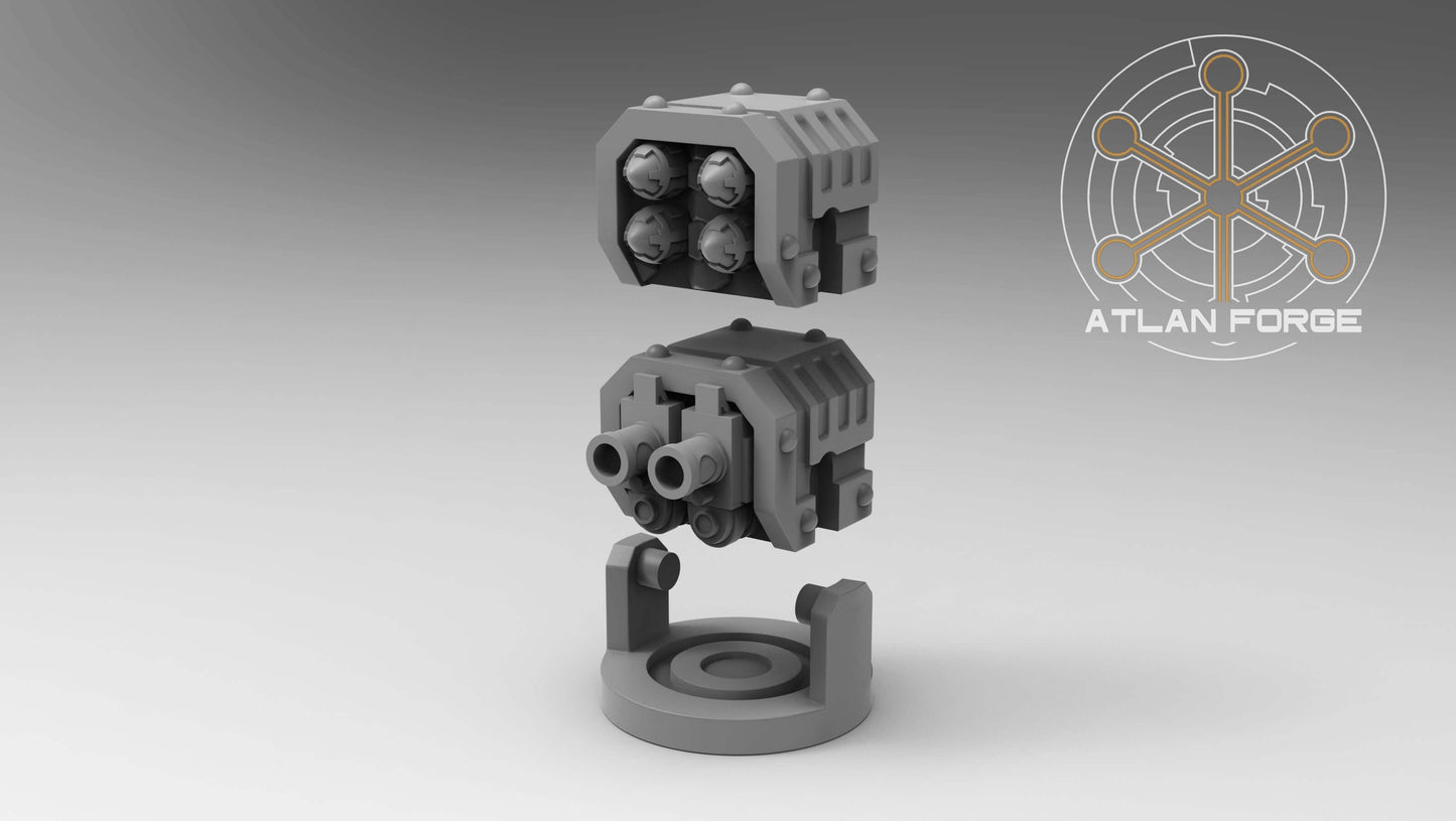 Sci-Fi Grav Tank – Deinotherium Heavy APC model with detailed armor and engines by Atlan Forge