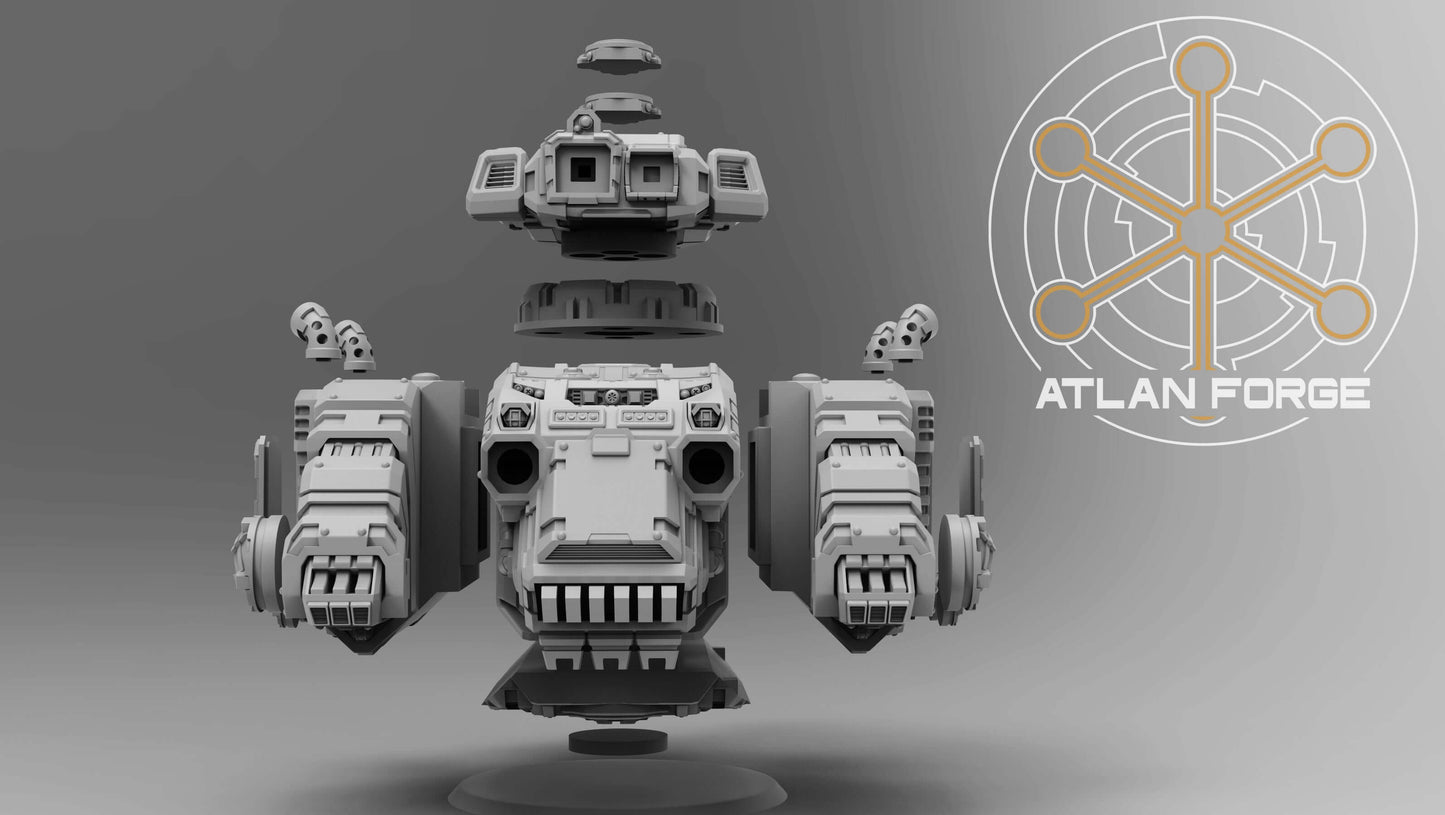 Sci-Fi Heavy Tank – Deinotherium Heavy Tank model with detailed armored design and turret.