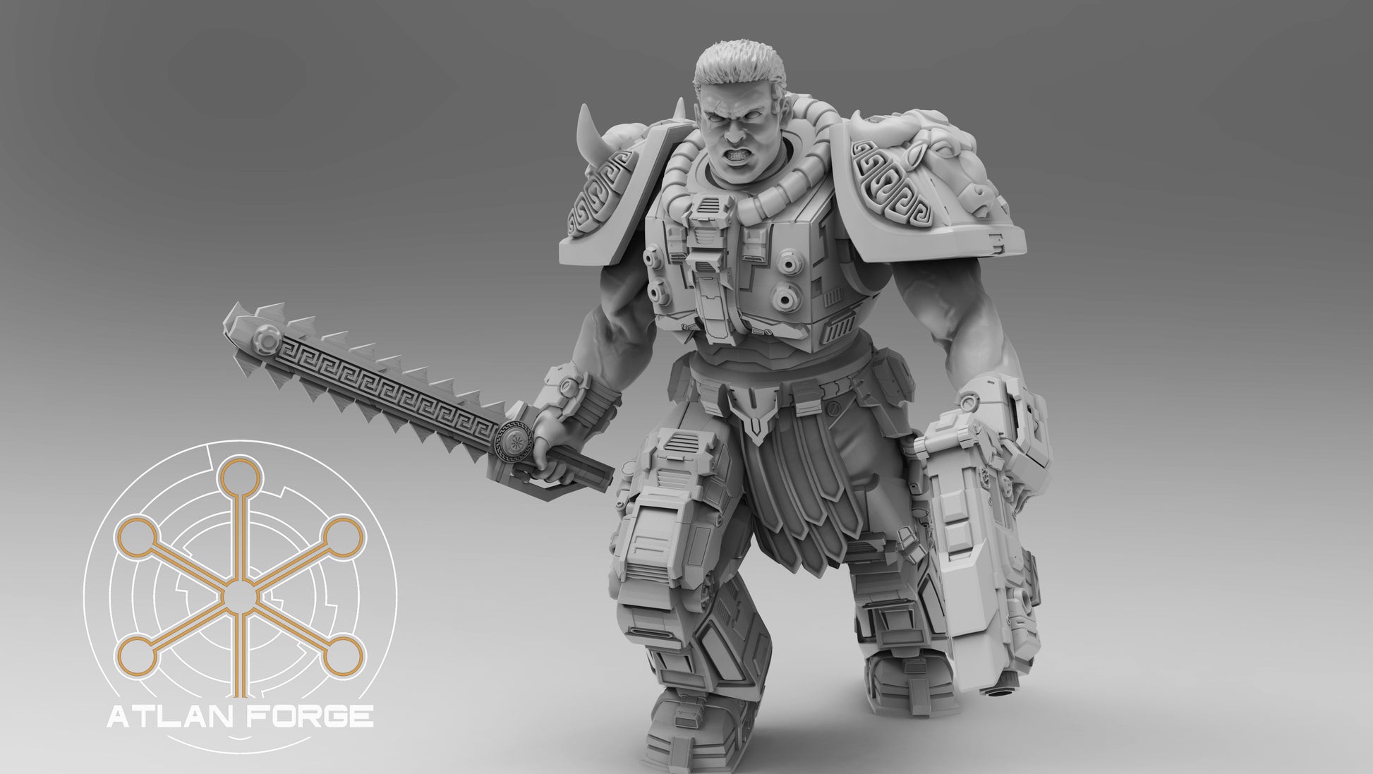 Minoan Initiates - Atlan Forge, Sci-Fi Wargaming Miniatures, 32mm Scale