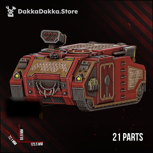 Great Vortex Legion APC - 125mm Resin Miniature